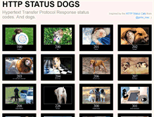 Tablet Screenshot of httpstatusdogs.com